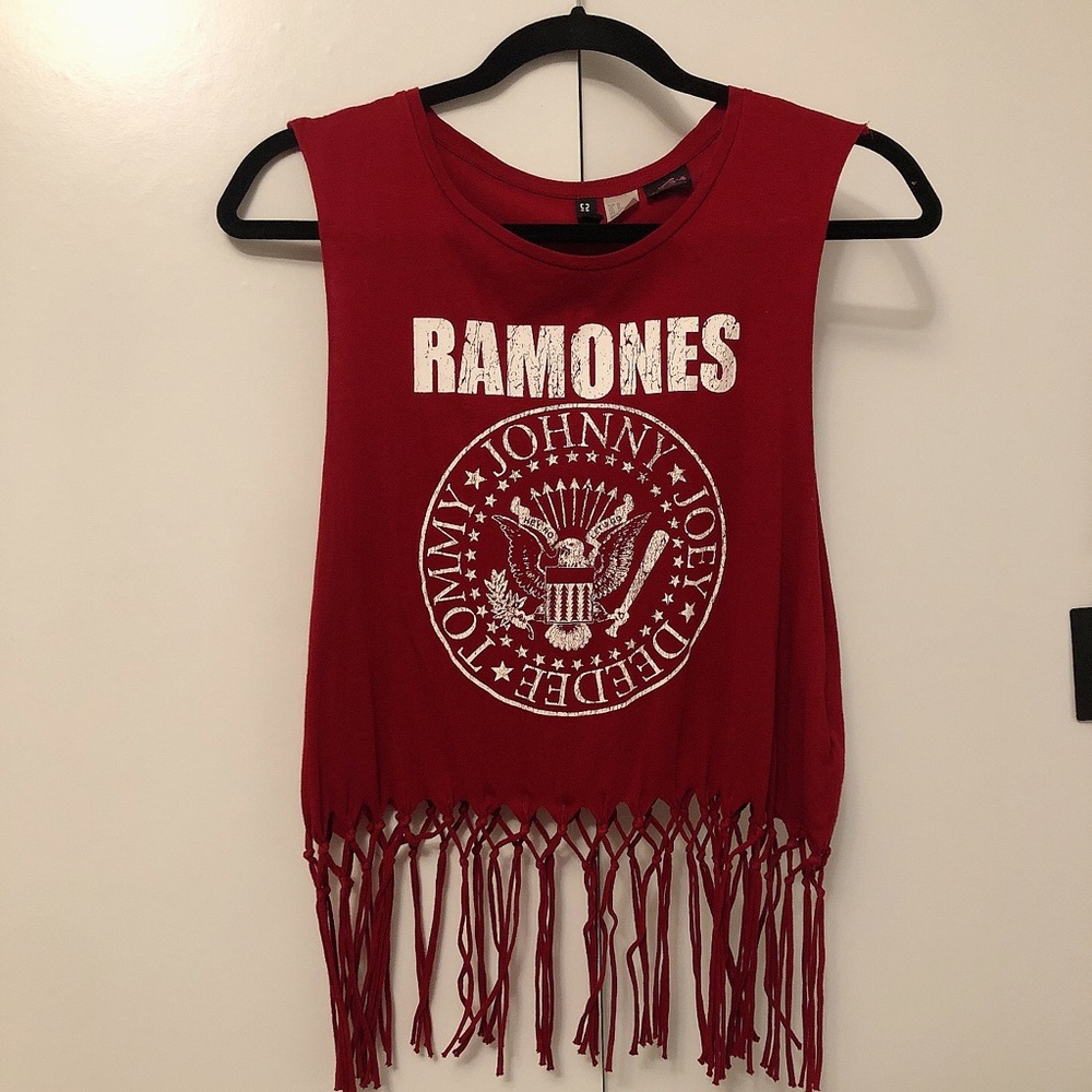 RAMONES Crop Top